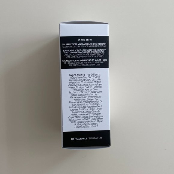 The INKEY List Apple Cider Vinegar Acid Peel 30ml New - Picture 3 of 5